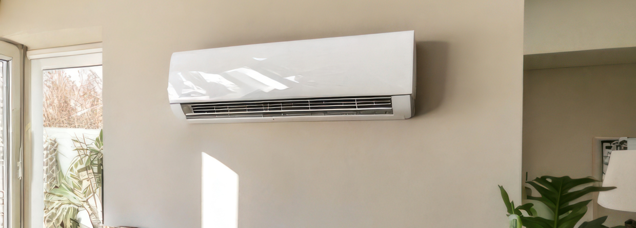 Airconditioning in woonkamer