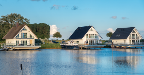 Vakantiehuis aan het water